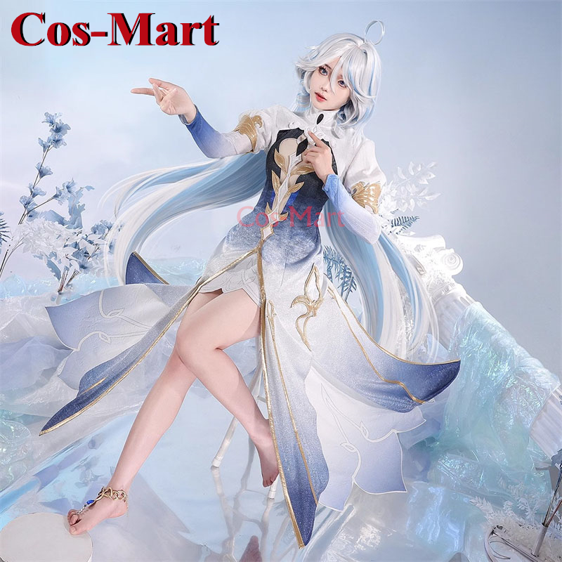 Women'S Fashion Mart - Cos-Mart Oyunu Genshin Etki Focalors Cosplay