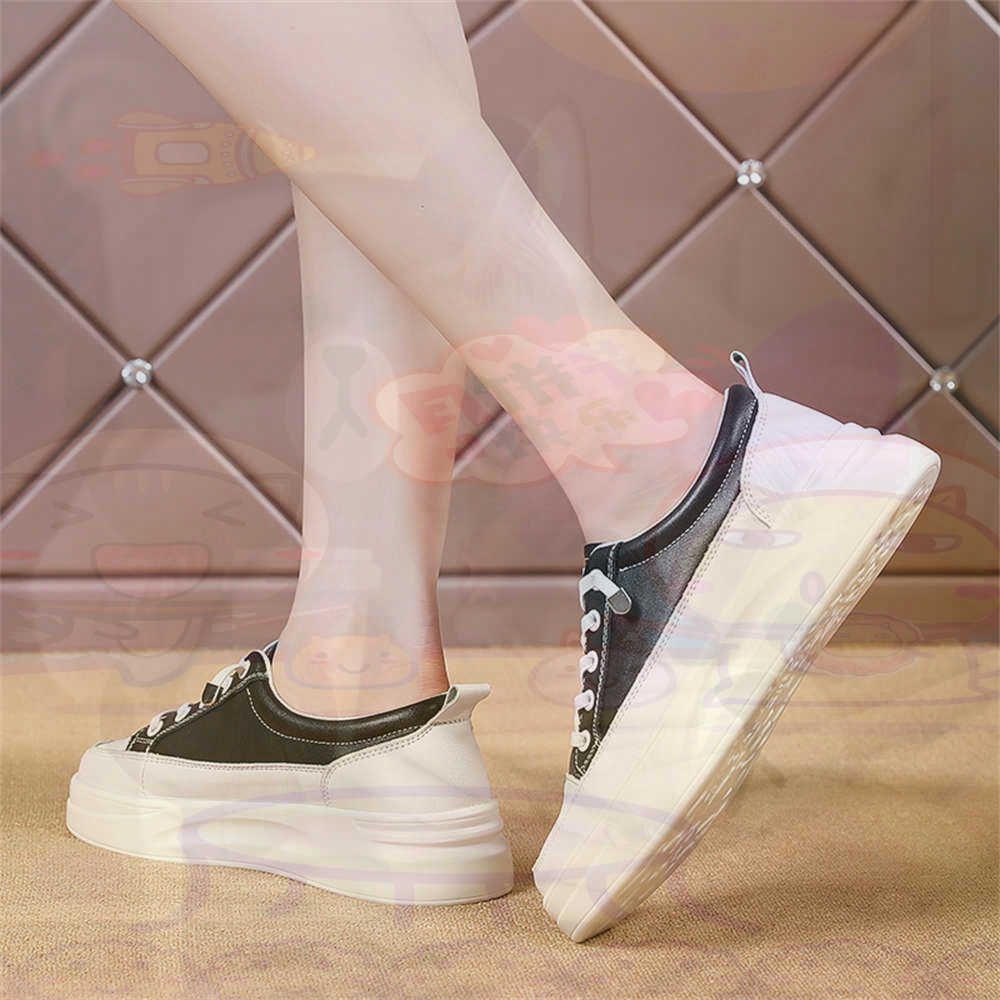 Women'S Fashion From The 50S - Bağcıklı Tıknaz Loafer'lar Kadın Kaykay Spor