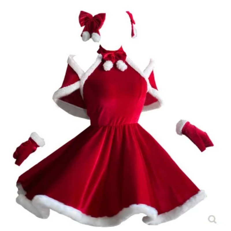 Women Fashion Reddit - Noel Cosplay kostüm aksesuarları takım elbise