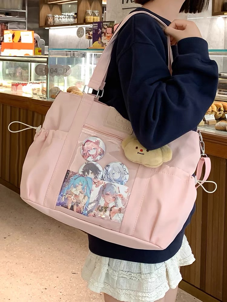 Women Fashion Japan - JIAERDI Y2k Harajuku Tasarım Bayan Tote