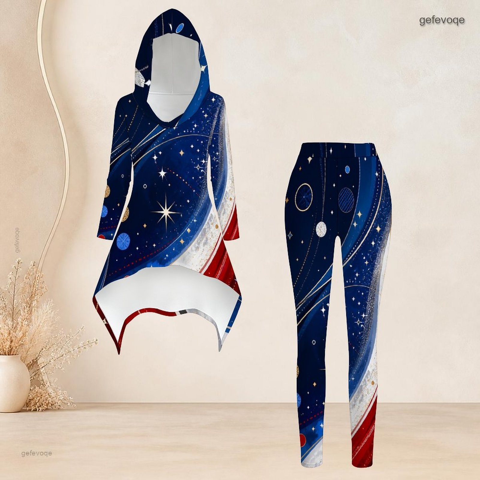 Women'S Fashion Tops - Moda Kadın Günlük 2 Parça Takım