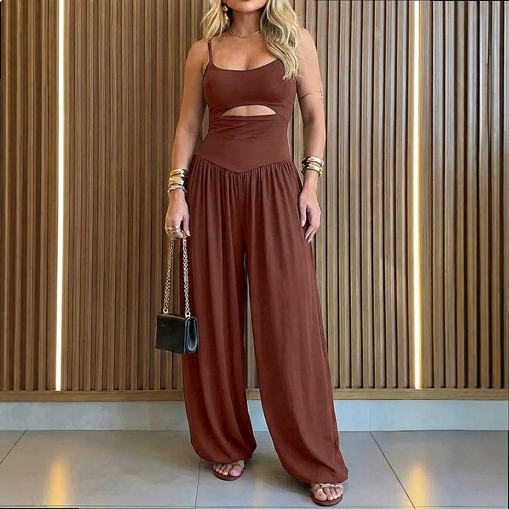 Yazlık Oyuklu Kolsuz Tulum Kad - Women'S Fashion Overalls incelemesi ve fiyatı