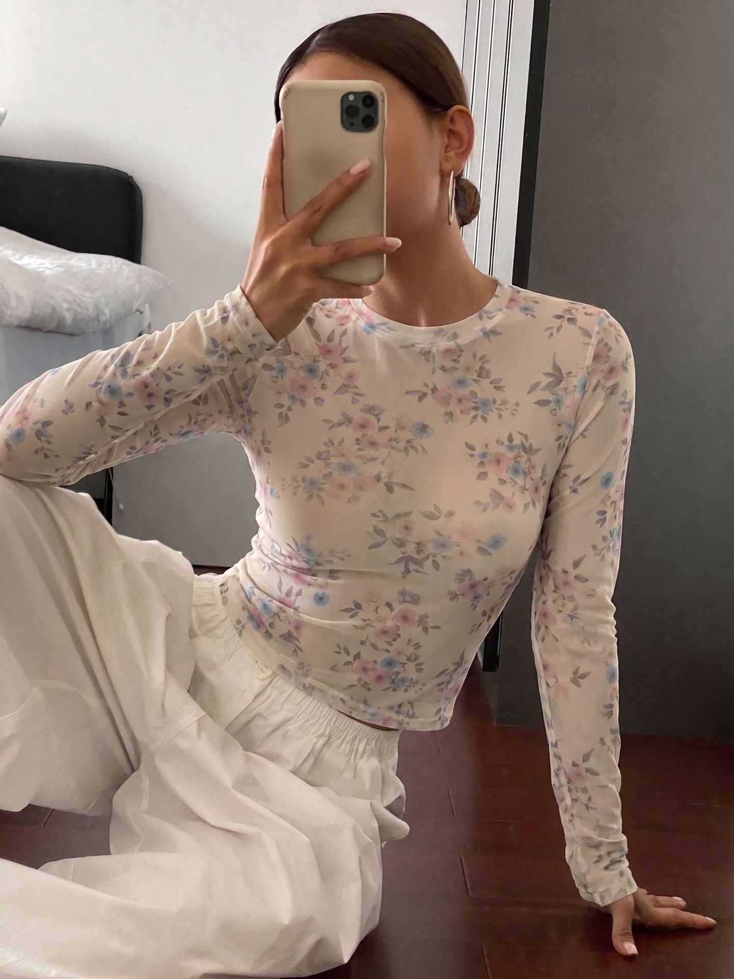 Kadın 2026 Yeni Sonbahar Çiçek - Women'S Fashion Tops incelemesi ve fiyatı