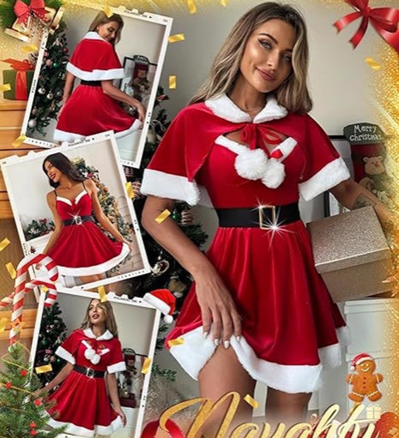 Noel Baba Kostümü Kadınlar içi - Women Fashion Reddit incelemesi ve fiyatı