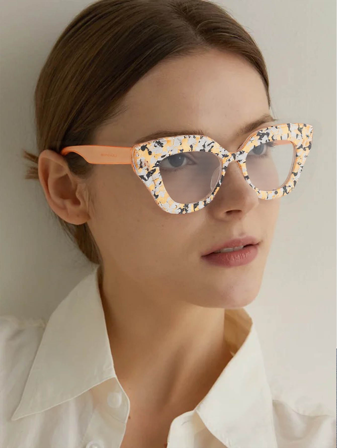 Büyük Çerçeveli Kedi Gözü Çiçe - Women'S Fashion Glasses Non Prescription incelemesi ve fiyatı