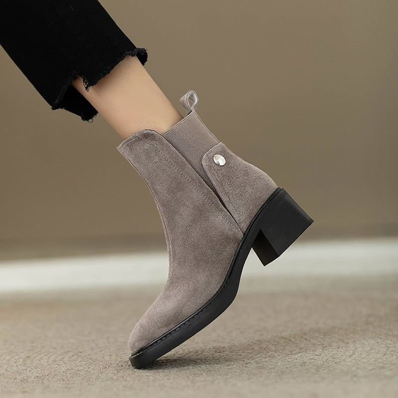 Süet Kadın Kalın Topuklu Bilek - Women'S Fashion Trends Autumn 2025 incelemesi ve fiyatı