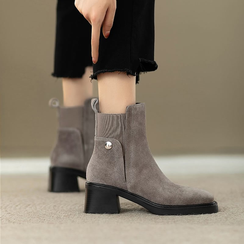 Süet Kadın Kalın Topuklu Bilek - Women'S Fashion Trends Autumn 2025 incelemesi ve fiyatı