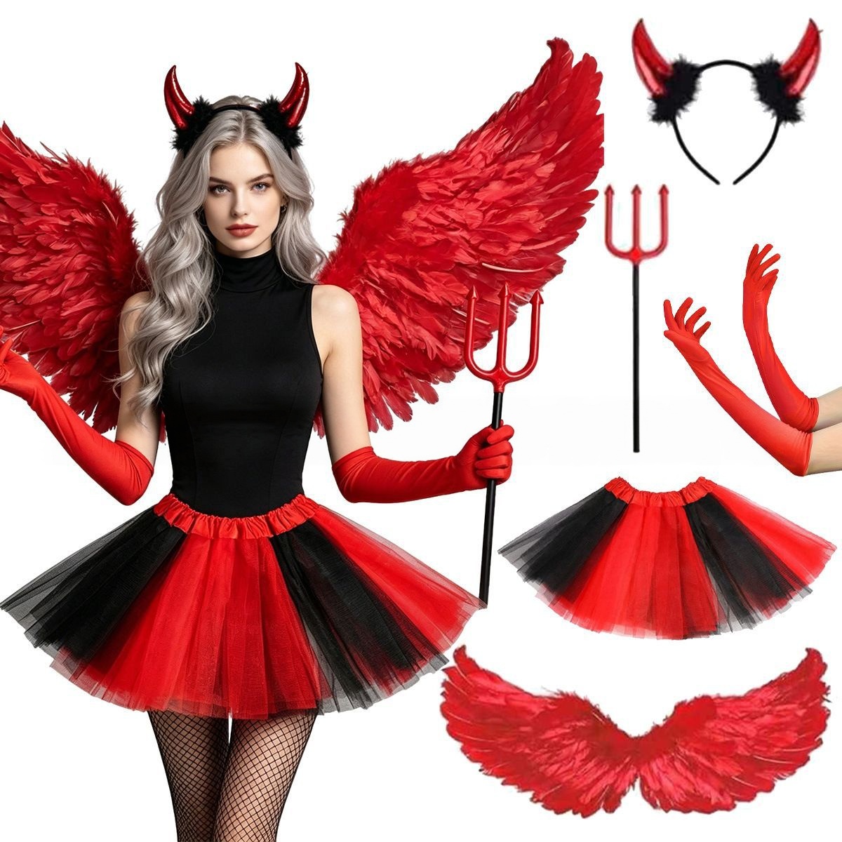 Cadılar Bayramı Kostümü Kırmız - Women Fashion Reddit incelemesi ve fiyatı