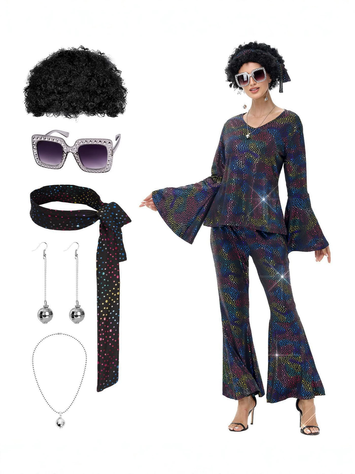 Kadınlar için Disko 70'ler Ret - Women'S Fashion From The 70S incelemesi ve fiyatı