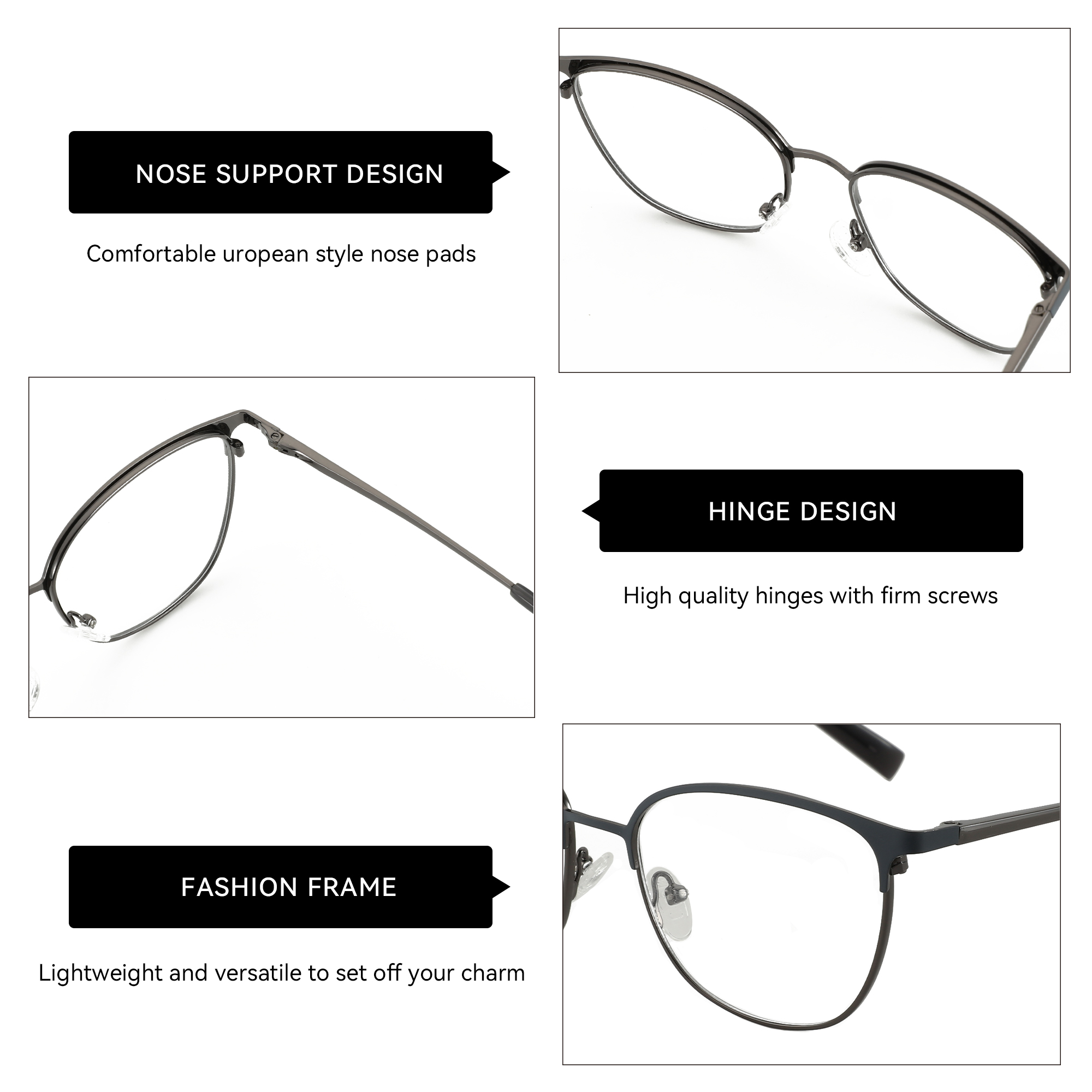 ZENOTTIC Moda Kare Optik Gözlü - Women'S Fashion Glasses Non Prescription incelemesi ve fiyatı