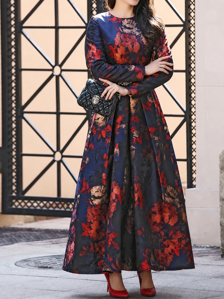DEVCHATA Artı Boyutu Kadın Vin - Maxi Dress Boho incelemesi ve fiyatı