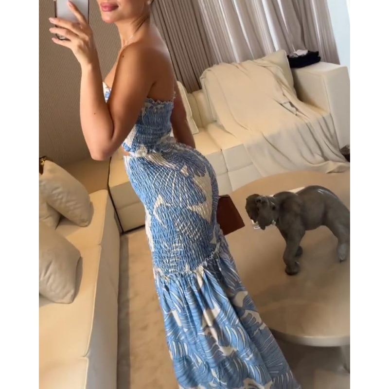 CHICME Çiçekli Tatil Elbisesi  - Maxi Dress Boho incelemesi ve fiyatı