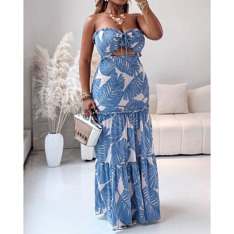 CHICME Çiçekli Tatil Elbisesi  - Maxi Dress Boho incelemesi ve fiyatı