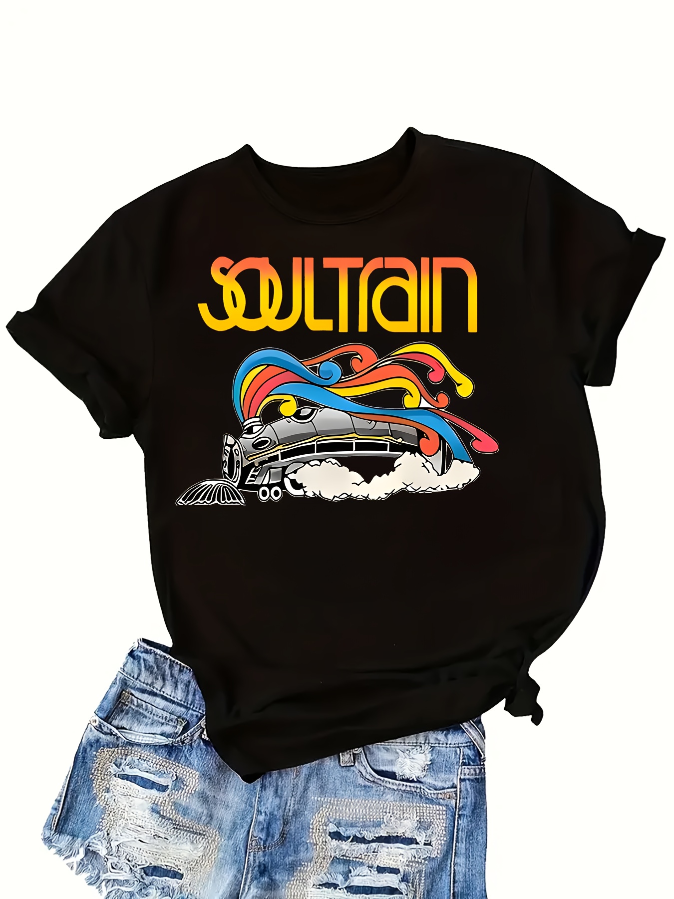 Soul Train Retro Kadın Tişörtü - Women'S Fashion From The 70S incelemesi ve fiyatı