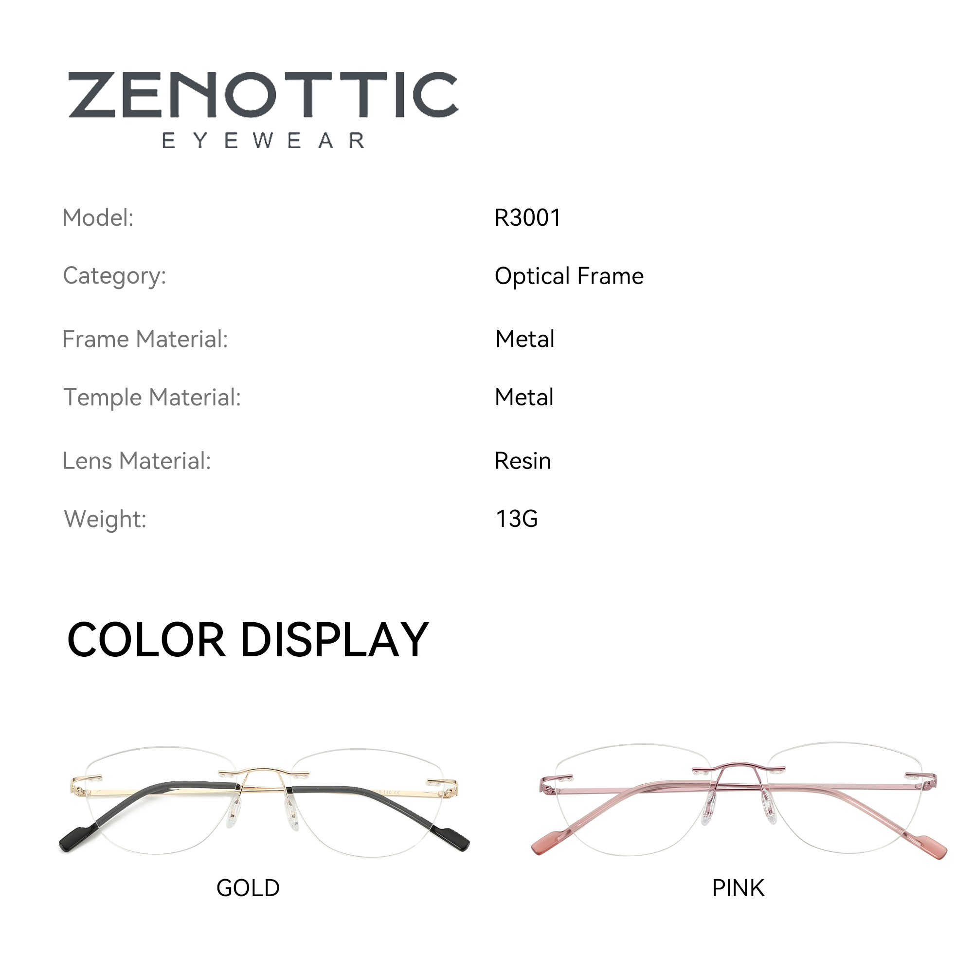 ZENOTTIC moda kedi göz çerçeve - Women'S Fashion Glasses Non Prescription incelemesi ve fiyatı