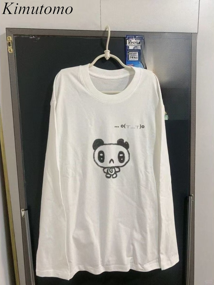 Kimutomo T Shirt Kadın Karikat - Women'S Fashion Tops incelemesi ve fiyatı