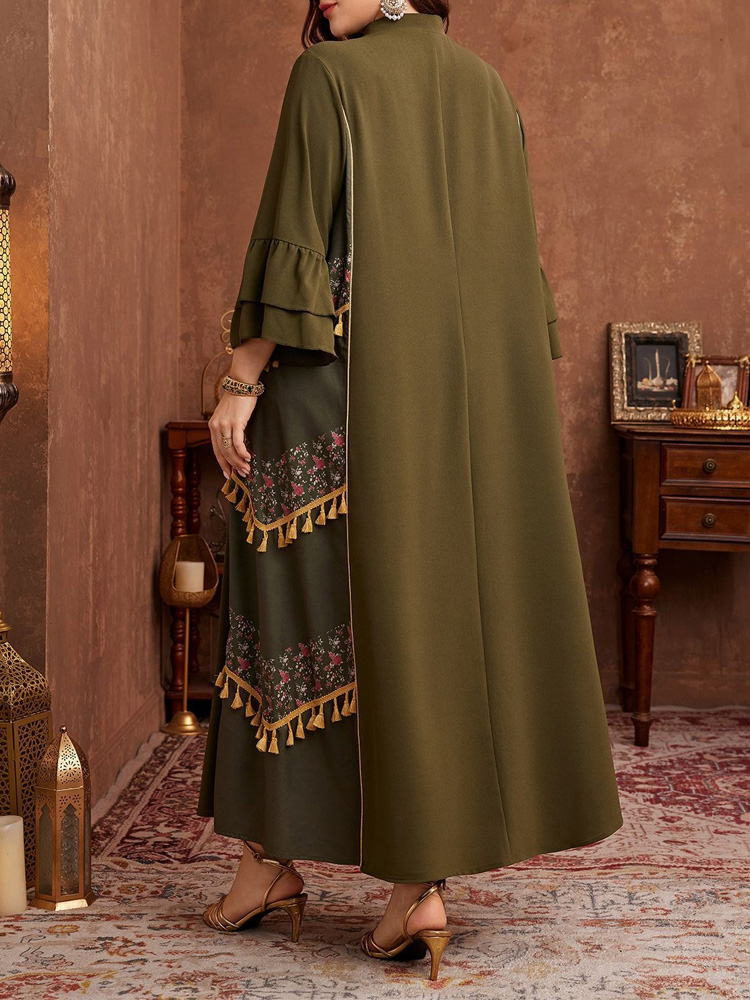 GIBSIE Artı Boyutu Etnik Tarzı - Maxi Dress Boho incelemesi ve fiyatı